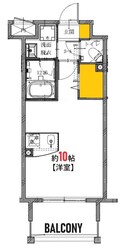 段原一丁目駅 徒歩2分 10階の物件間取画像